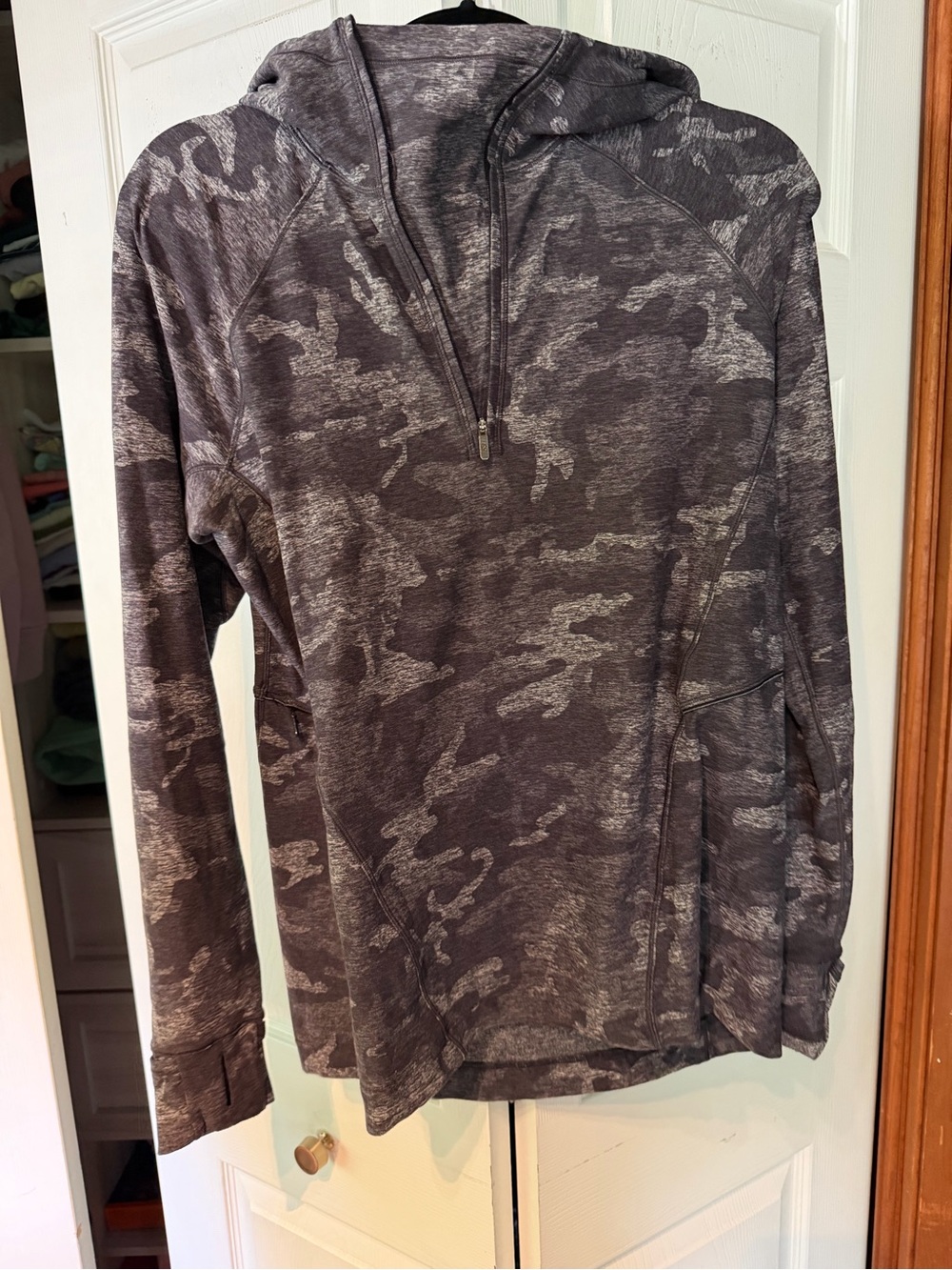 Lululemon Warm Stabilizer 1/4 Zip Hoodie - Size 8 - Picture 3 of 8
